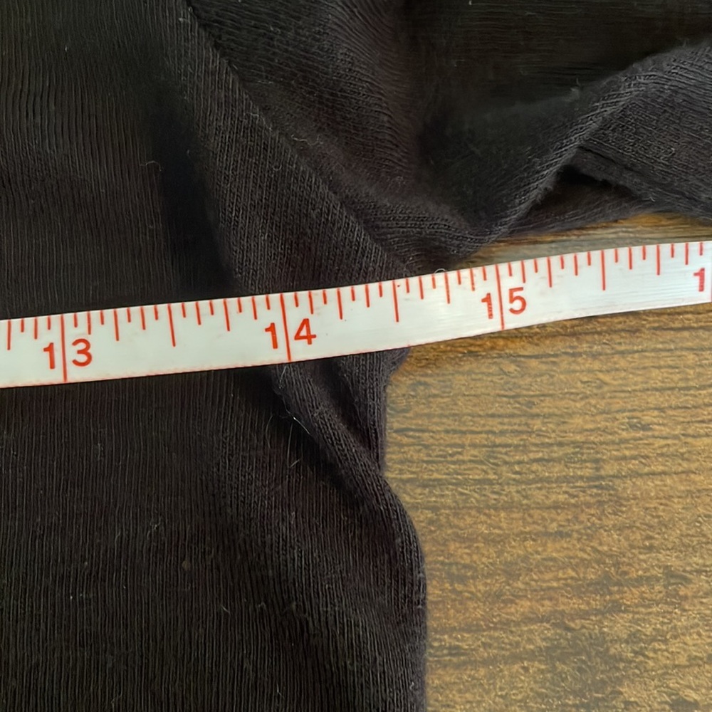 Long Sleeve Black Tee * Size Small 3 / 5 - Picture 9 of 11